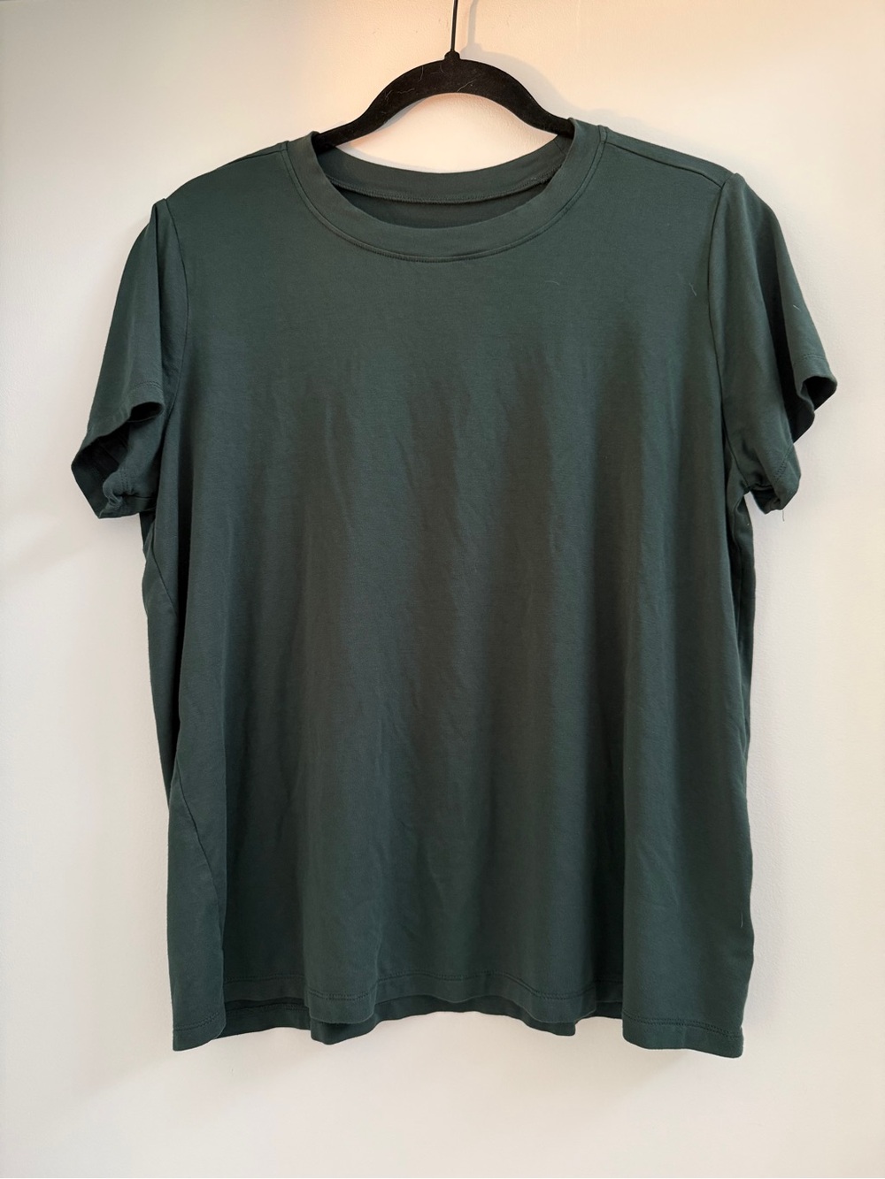 torrid Short Sleeve Super Soft Tee in Dark Green